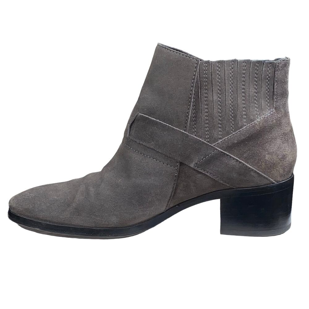 Aquatalia Women’s Foster Grey Suede Ankle Boot Size US 9.5 - Picture 2 of 11
